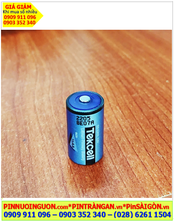 Tekcell SB-AA02; Pin nuôi nguồn Tekcell SB-AA02 lithium 3.6v 1/2AA 1200mAh chính hãng 